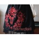 Surface Spell Gothic Judgement Day Embroidery High Waisted Skirt